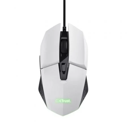 Trust GXT 109 Felox Ratón Gaming Blanco